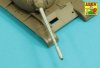 Aber 48L-41 Russian D-10T 100mm tank Barrel for T-55 Fit to Tamiya model: 32571; 1/48